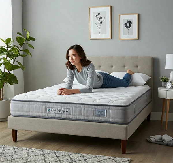 Diagrama: Dois colchões de solteiro extra longos formam uma cama king