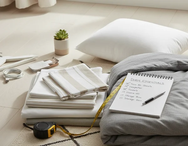 Danh sách kiểm tra đồ dùng giường ngủ ký túc xá