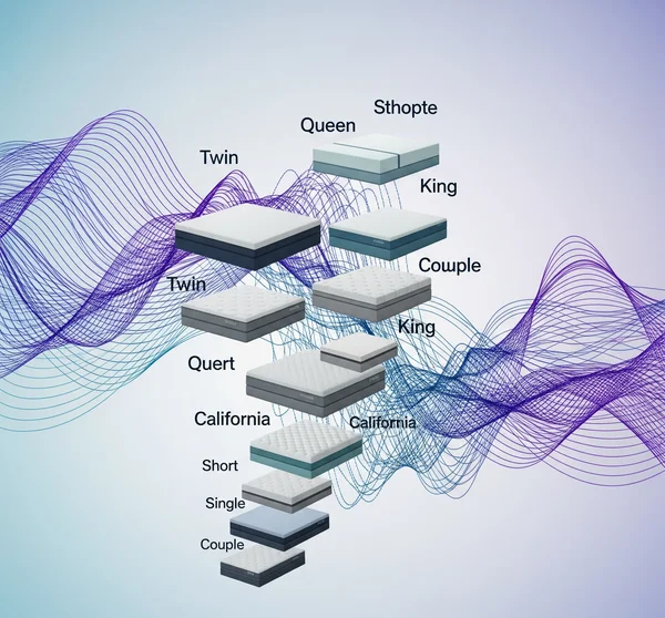 Algorithm matching sleep styles to optimal mattress size
